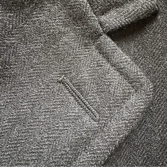 Vintage Brooks Brothers Men’s Charcoal Grey Overcoat - Picture 6 of 16